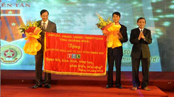 Thien Tan company: Receive Labor Order 3rd class
