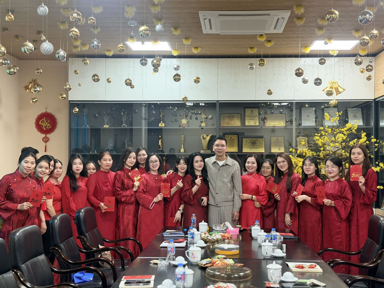 Female employees of Thien Tan Group