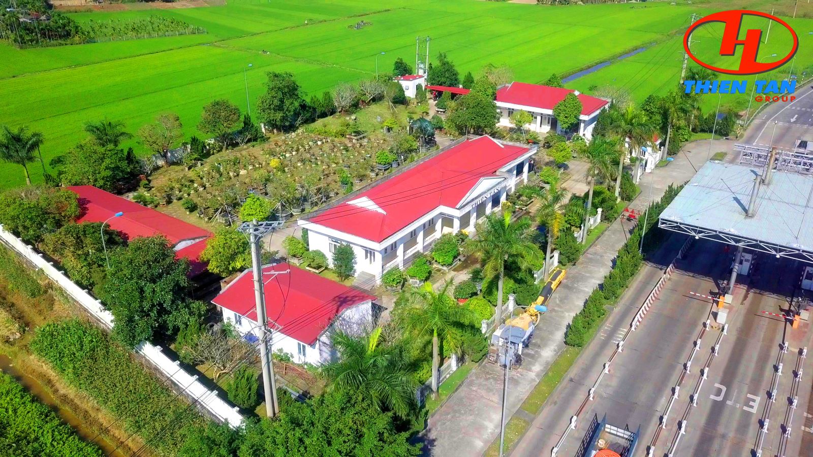 Administrative office of Thien Tan Group Toll Station